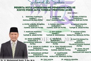 Dua Siswa MAN Kota Lhokseumawe Raih Juara Harapan di Ajang MTQ XXXVII Pidie Jaya Tingkat Provinsi Aceh Dua Siswa MAN Kota Lhokseumawe Raih Juara Harapan di Ajang MTQ XXXVII Pidie Jaya Tingkat Provinsi Aceh