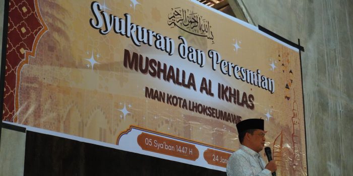 Arahan dari Kasubbag TU Kankemenag Kota Lhokseumawe, H Ruslan SAg MPd 