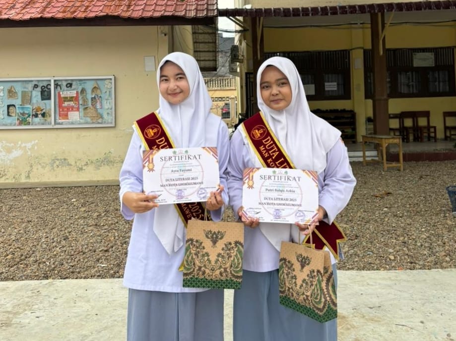 Pemilihan Duta Literasi MAN Kota Lhokseumawe Dorong Semangat Membaca dan Menulis Siswa